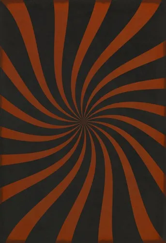 Pattern 59 "Under The Big Top" Vinyl Floorcloth - Spicher & Co.