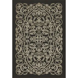 Pattern 77 "Beethoven" Vinyl Floorcloth - Spicher & Co.