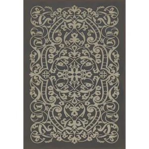 Pattern 77 "Chopin" Vinyl Floorcloth - Spicher & Co.