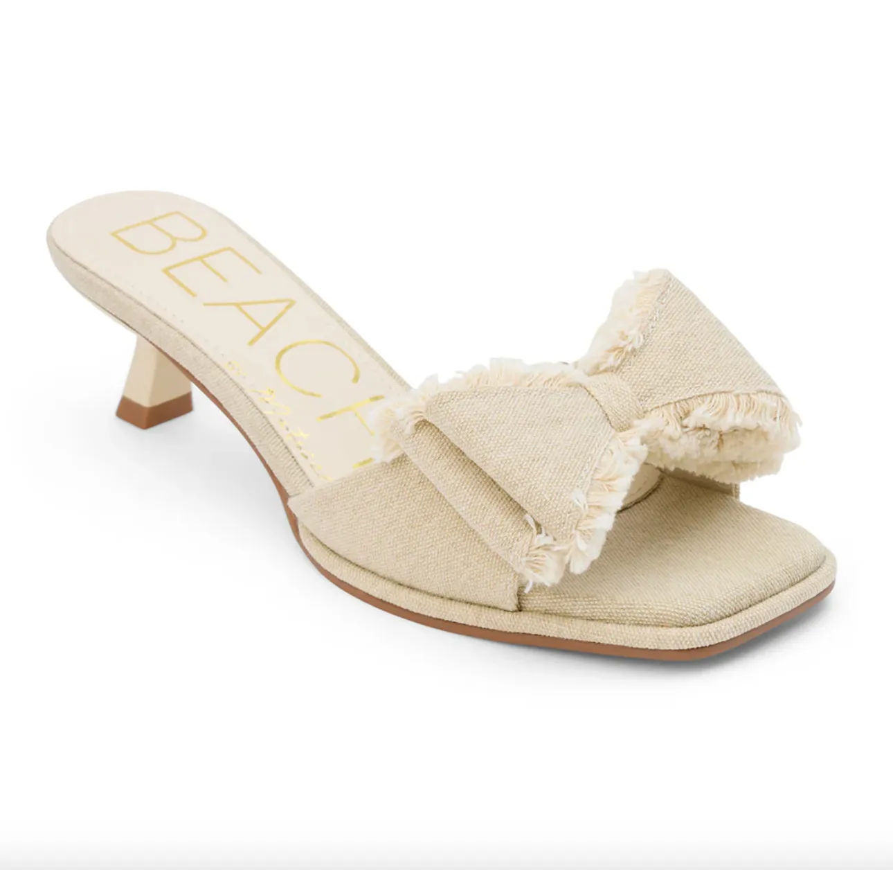 Penelope Sandal-Natural Linen