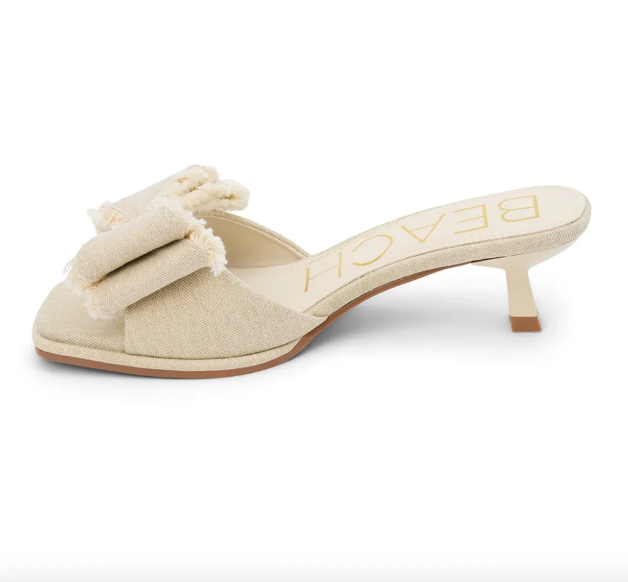 Penelope Sandal-Natural Linen