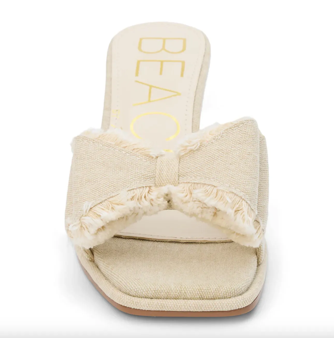Penelope Sandal-Natural Linen