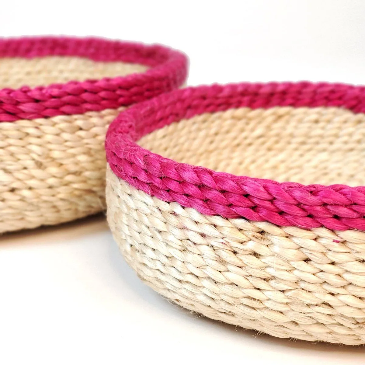 Phala Handwoven Jute Basket (Set of 2)