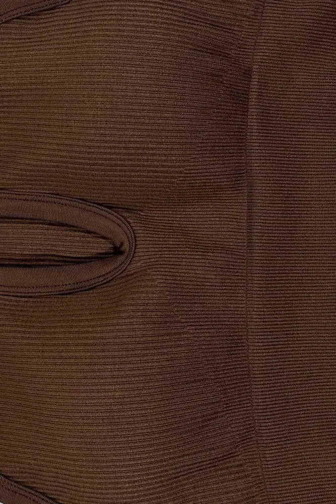 Plain Seamless Ribbed Gym Bra