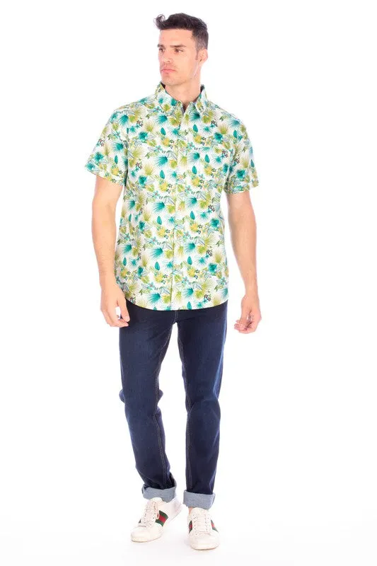 PRINTED WOVEN SHIRT