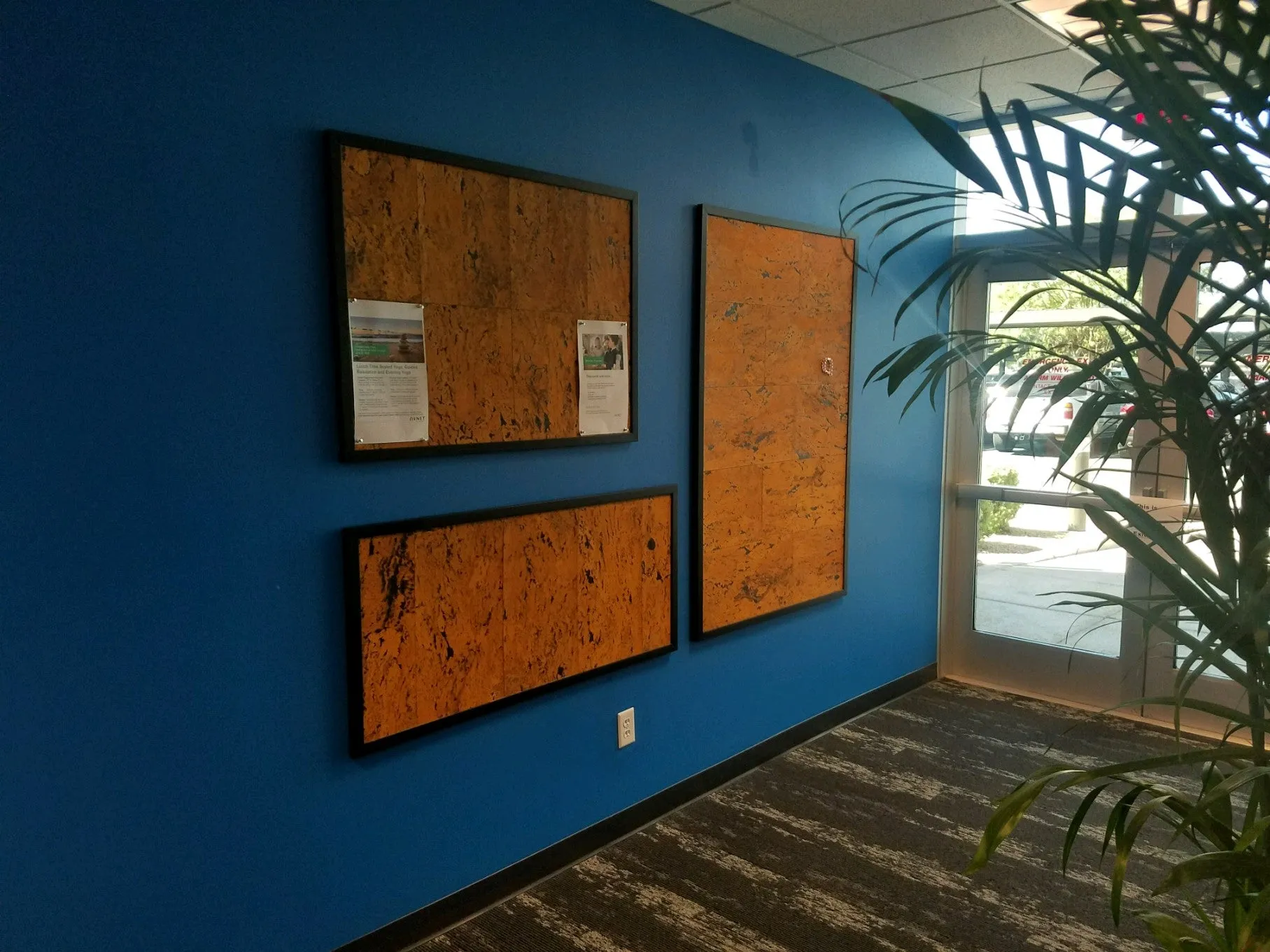 Pumpkin Cork Wall Tile