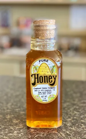 Pure Honey ||  1lb Muth Corked Jar