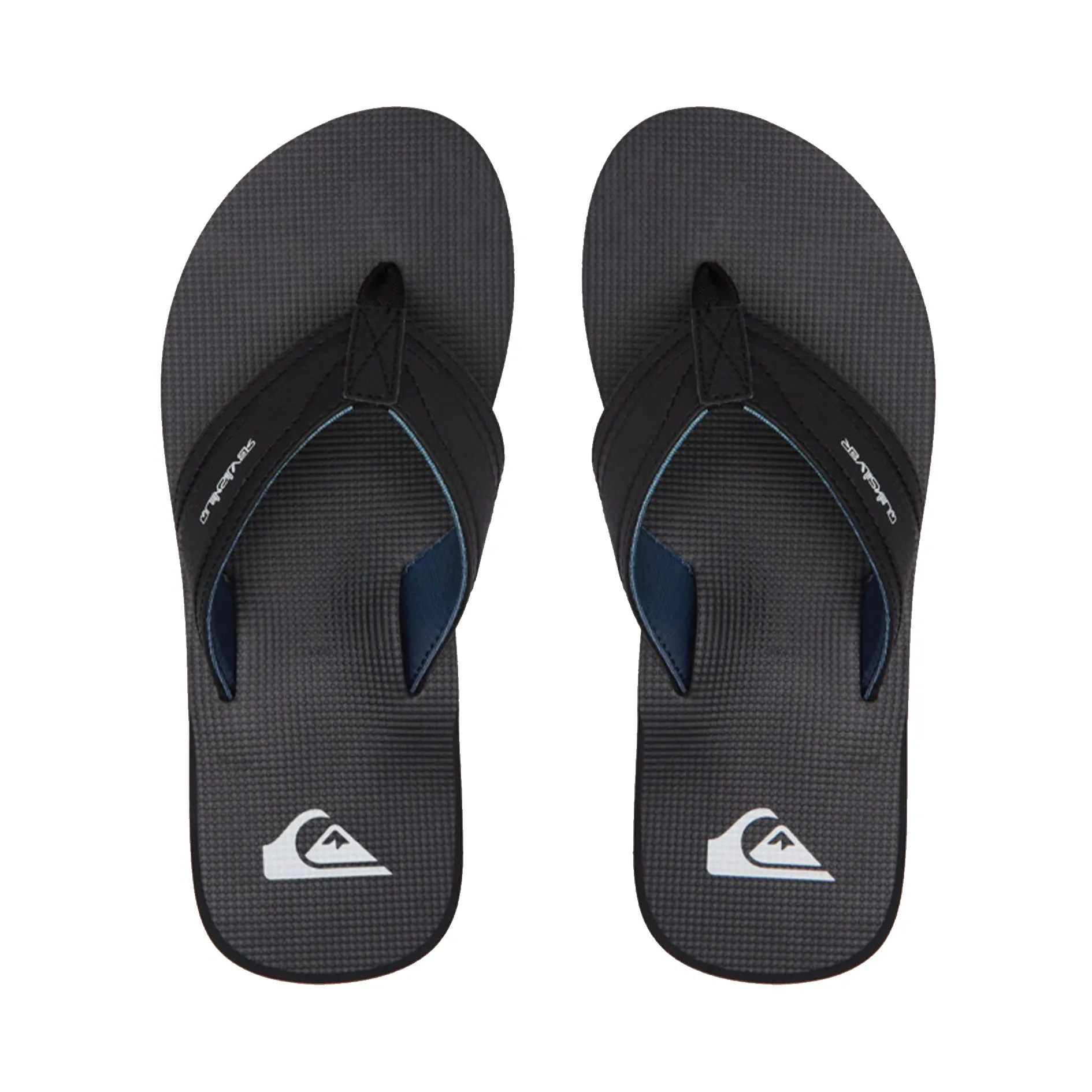QUIKSILVER ISLAND OASIS II BLACK BLACK BLUE