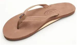 Rainbow Single Layer Premier Leather with Arch Support Women's Sandal