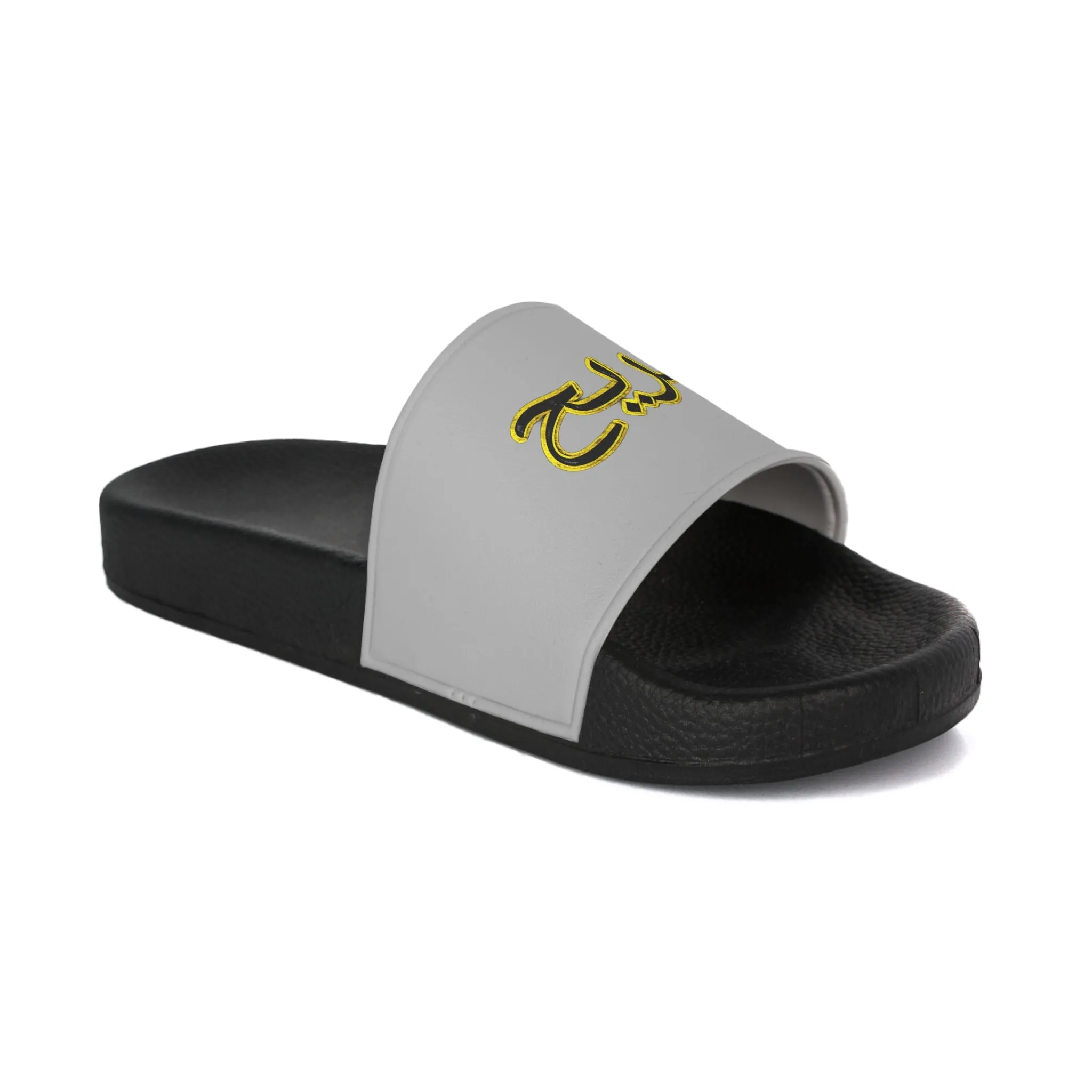 Raw sushi "RAW ARABIC" Slide Sandals GRY