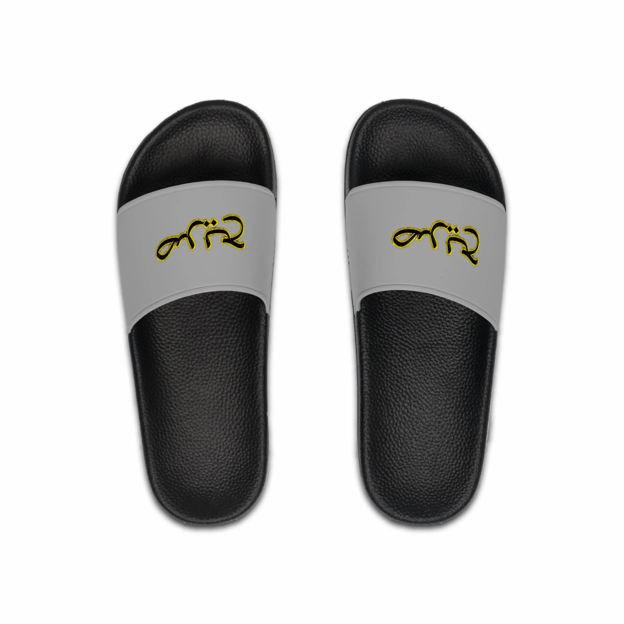 Raw sushi "RAW ARABIC" Slide Sandals GRY