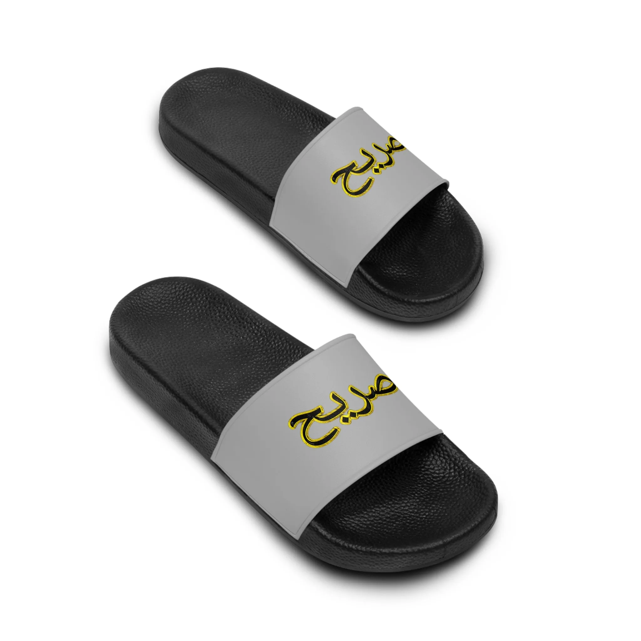 Raw sushi "RAW ARABIC" Slide Sandals GRY