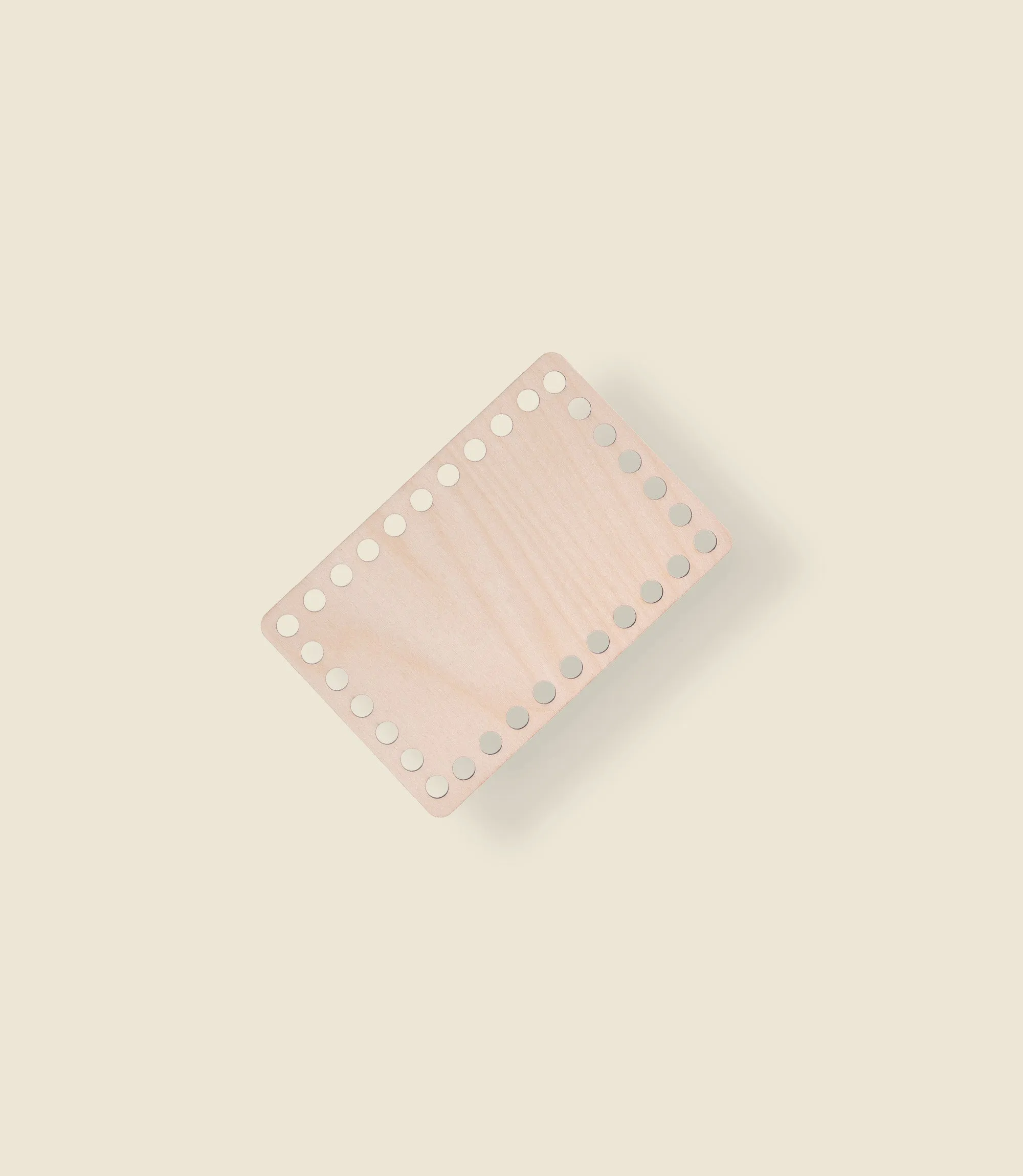 Rectangle wooden base