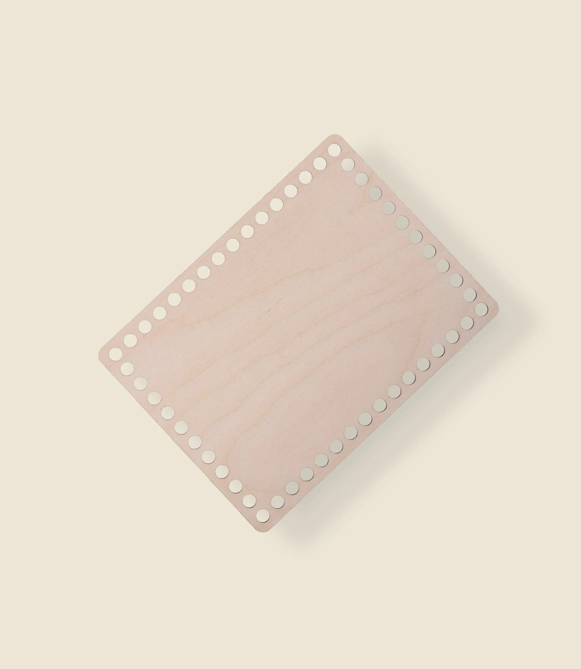 Rectangle wooden base