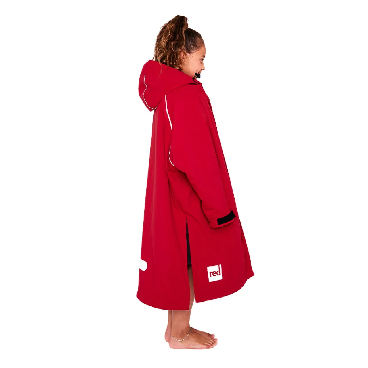 Red Paddle Co Pro Dry Change Robe (Kids) - Red