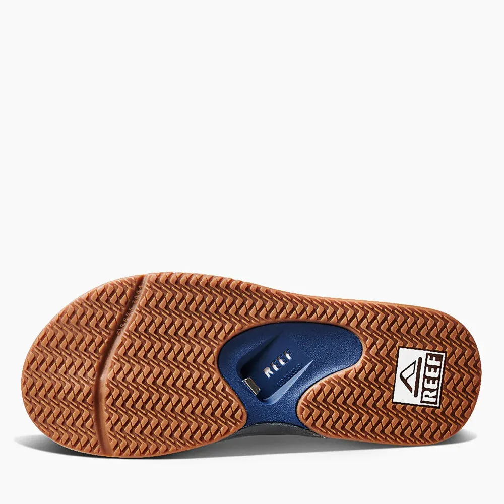 Reef Fanning Flip Flops - Navy/Shadow