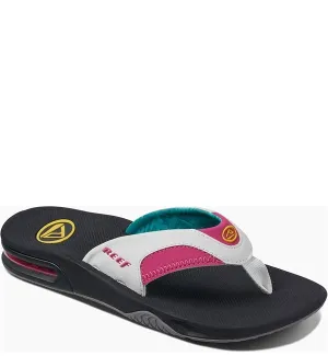 Reef Womens Fanning Flip Flops  - Bright Nights