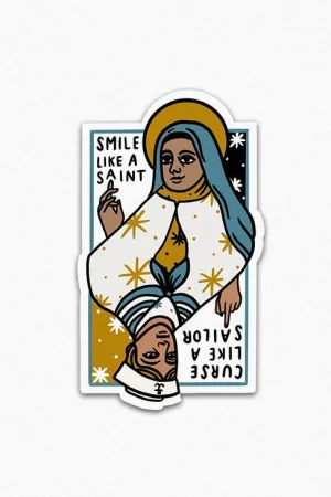 Saint and Sailors Sticker