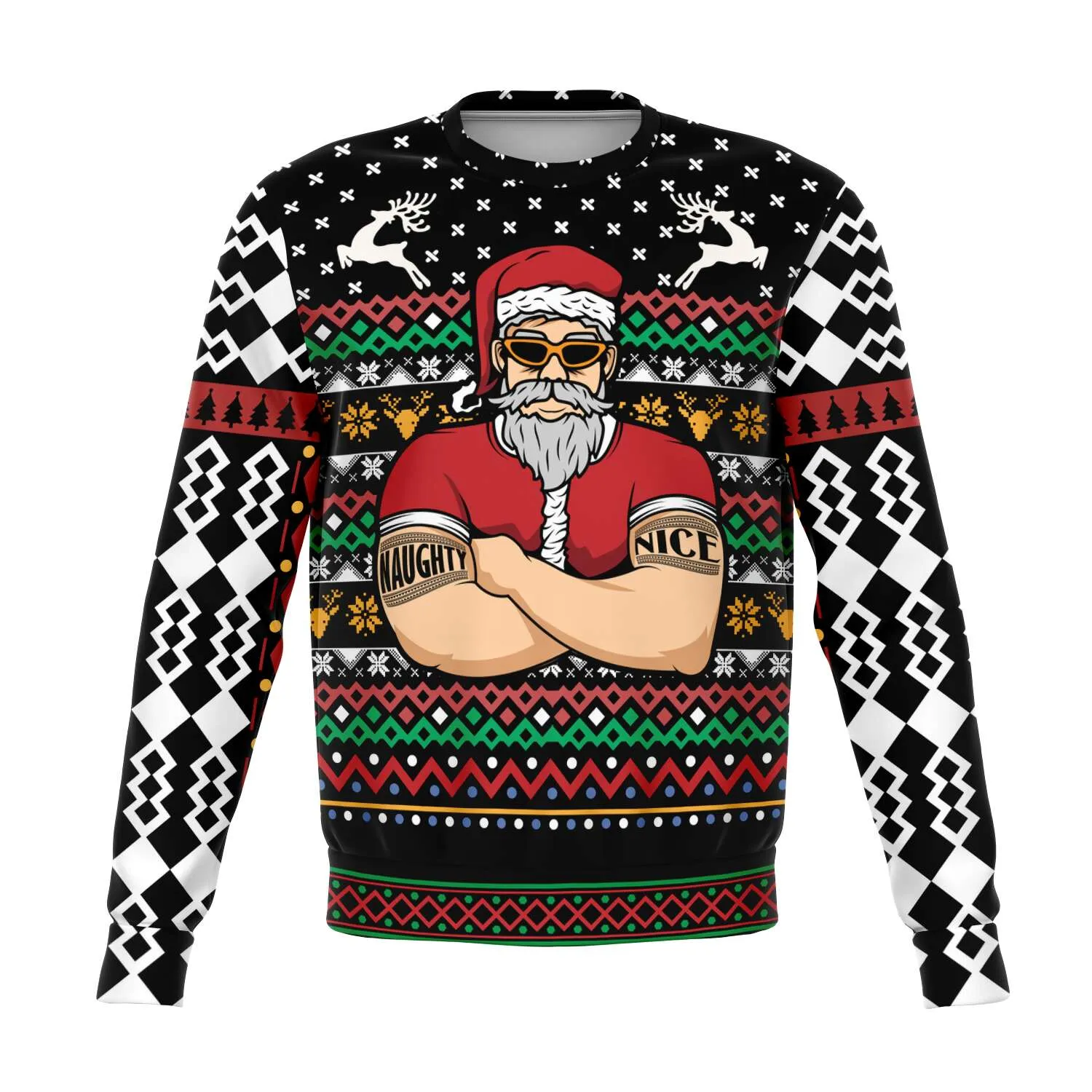 Santa Bouncer - Athletic Sweatshirt