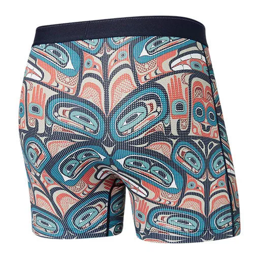 Saxx Quest QDM Boxer Brief Fly - Box Design - Multi