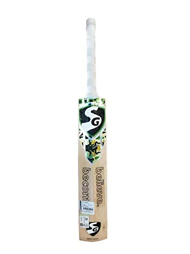 Sg 2020 Special Edition Kashmir Willow Cricket Bat, Short Handle, Wood, Beige