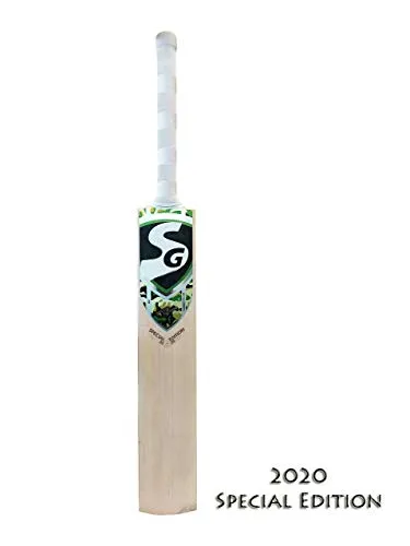 Sg 2020 Special Edition Kashmir Willow Cricket Bat, Short Handle, Wood, Beige