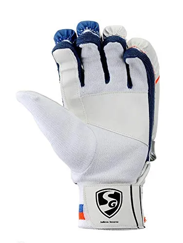 SG Campus Batting Leg Guards, Adult (Assorted)&SG ecolite Adult Cricket Batting Gloves (Colour May Vary)