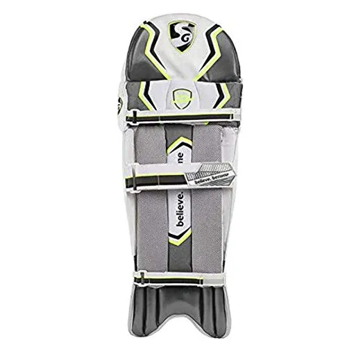 SG Campus Batting Leg Guards, Adult (Assorted)&SG ecolite Adult Cricket Batting Gloves (Colour May Vary)