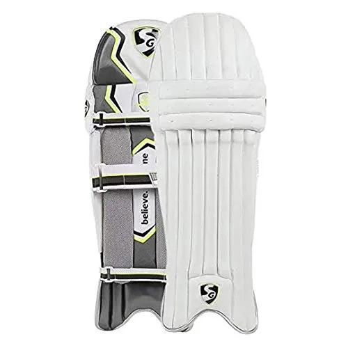 SG Campus Batting Leg Guards, Adult (Assorted)&SG ecolite Adult Cricket Batting Gloves (Colour May Vary)