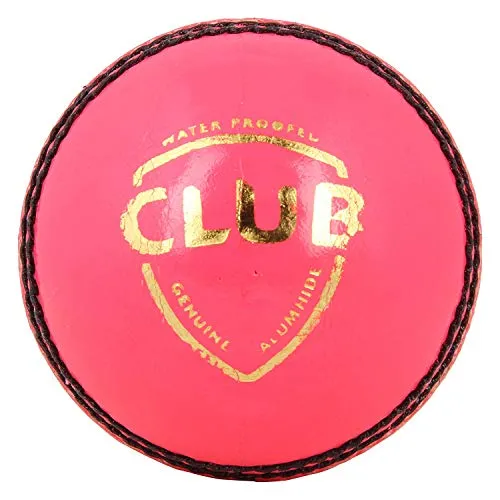SG Club Cricket Leather Ball (Pink)