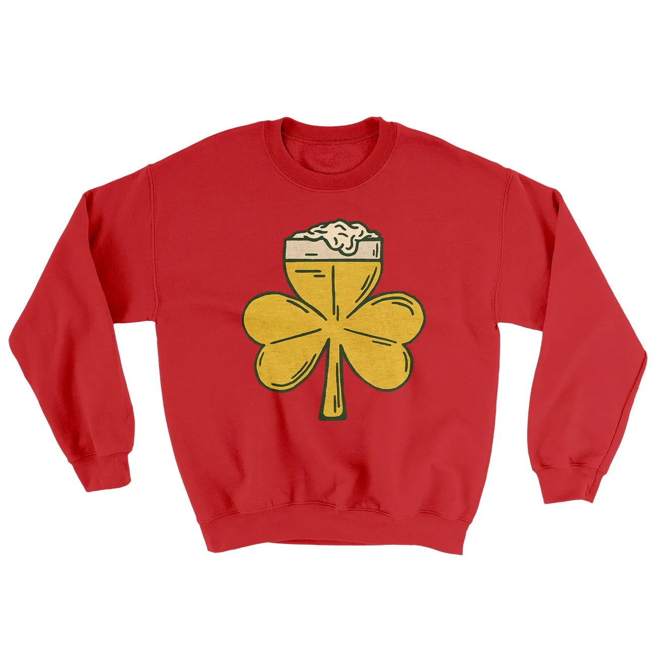 Shamrock Beer Ugly Sweater
