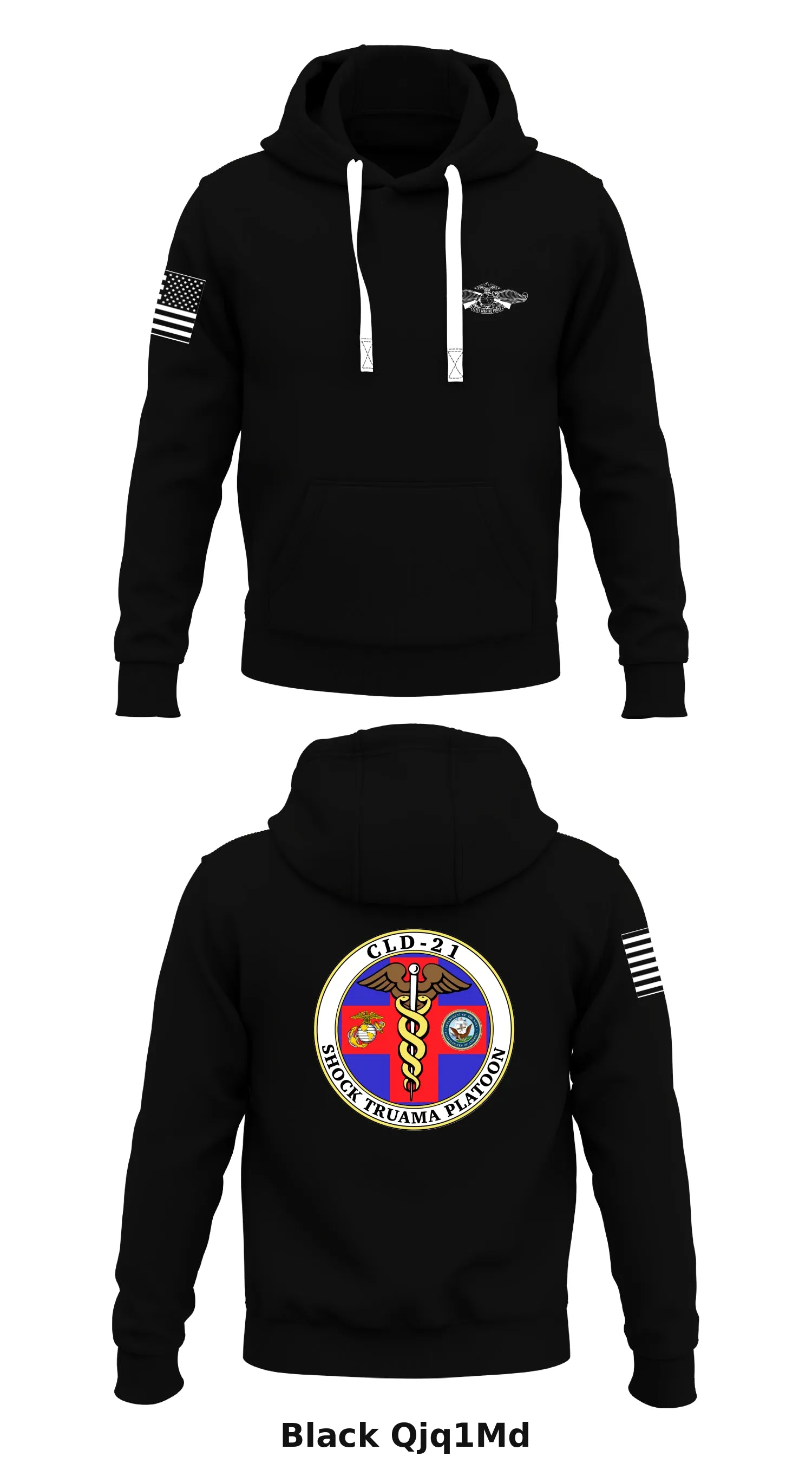 Shock Trauma Platoon Store 1  Core Men's Hooded Performance Sweatshirt - Qjq1Md