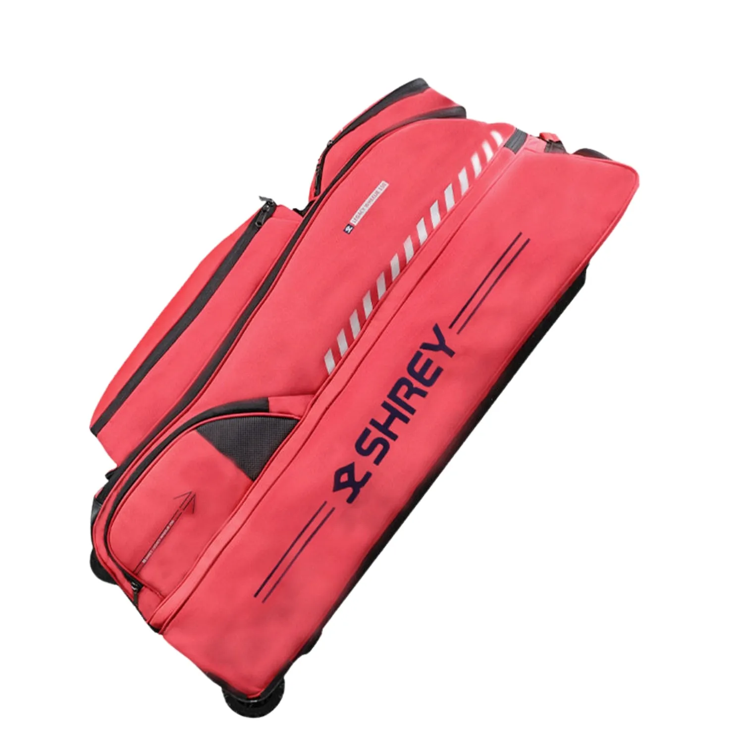 Shrey 3334 Legacy Wheelie 150 Cricket Kitbag | Spacious, Durable & Easy-to-Carry Cricket Gear Bag | Premium Cricket Kit Bag with Wheels