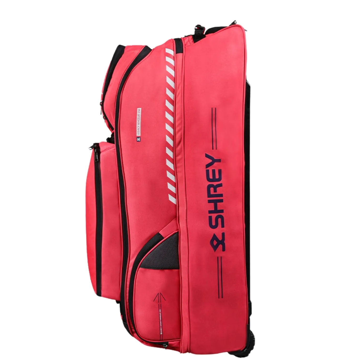 Shrey 3334 Legacy Wheelie 150 Cricket Kitbag | Spacious, Durable & Easy-to-Carry Cricket Gear Bag | Premium Cricket Kit Bag with Wheels