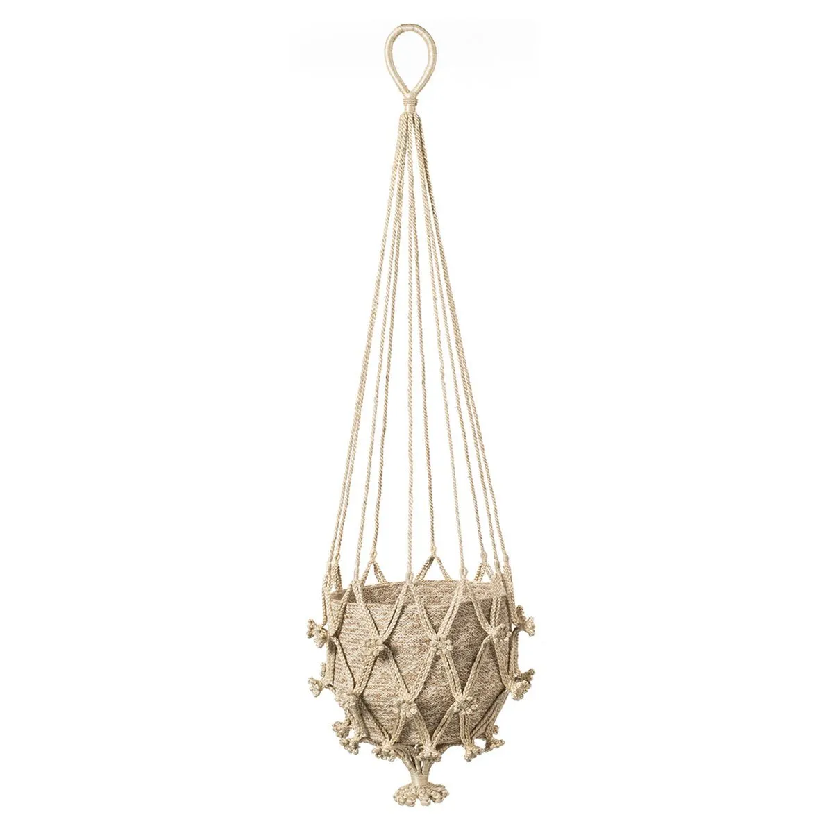 Shuly Hand-Braided Jute Plant Hanger