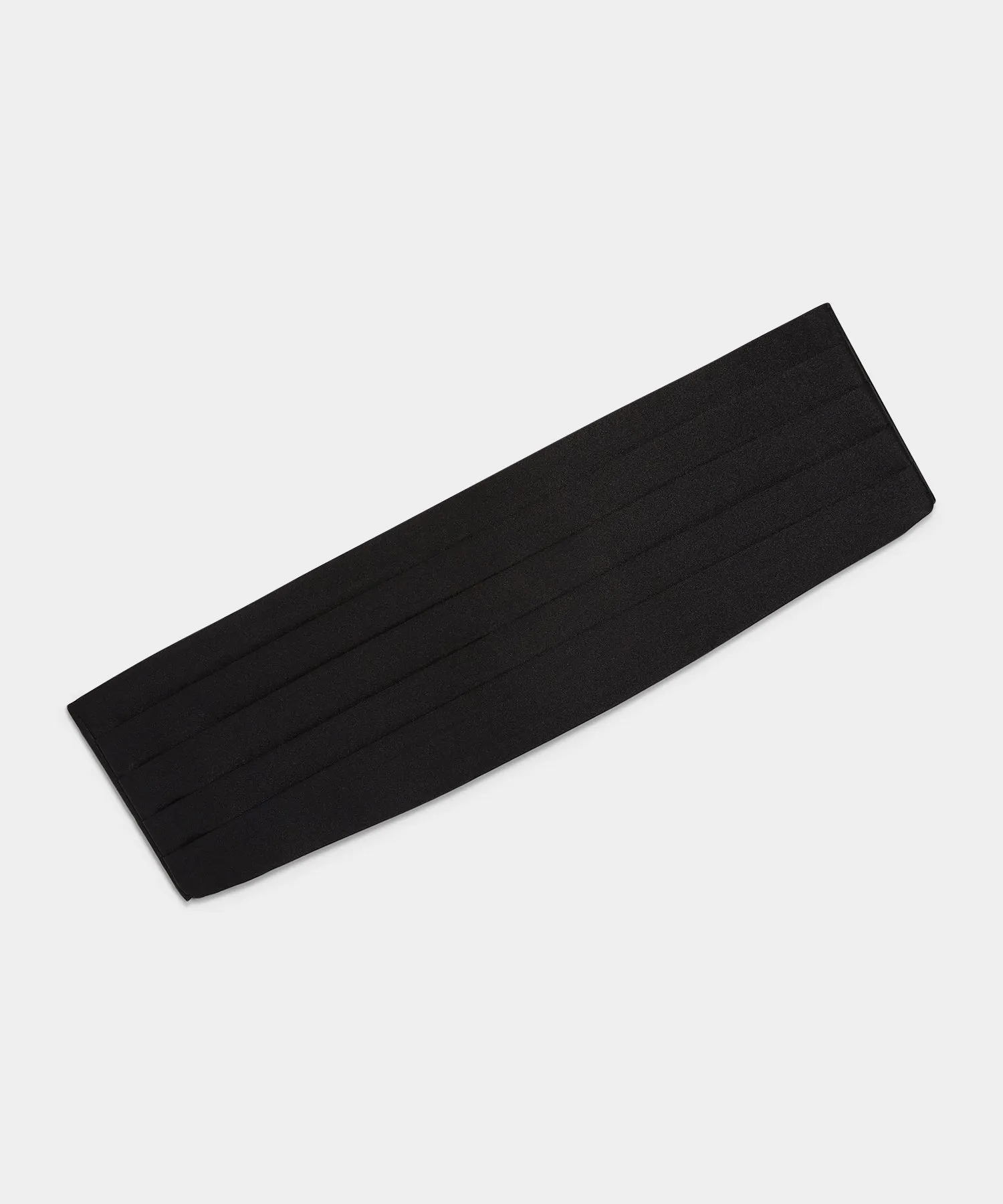 Silk Cummerbund in Black