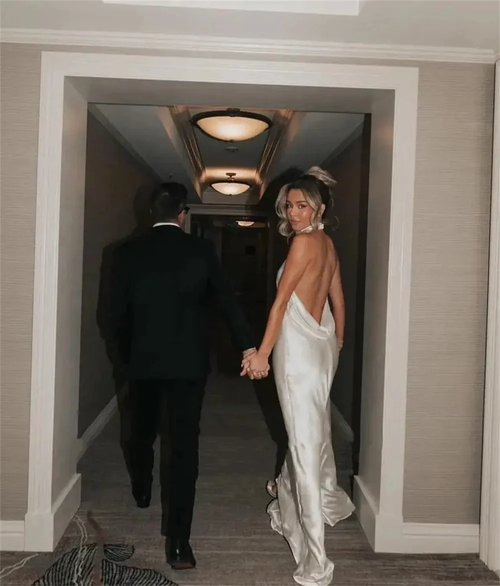 Silk Satin Prom Dress