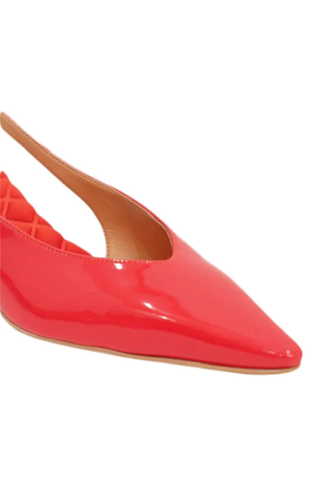 SILVANA Red Patent
