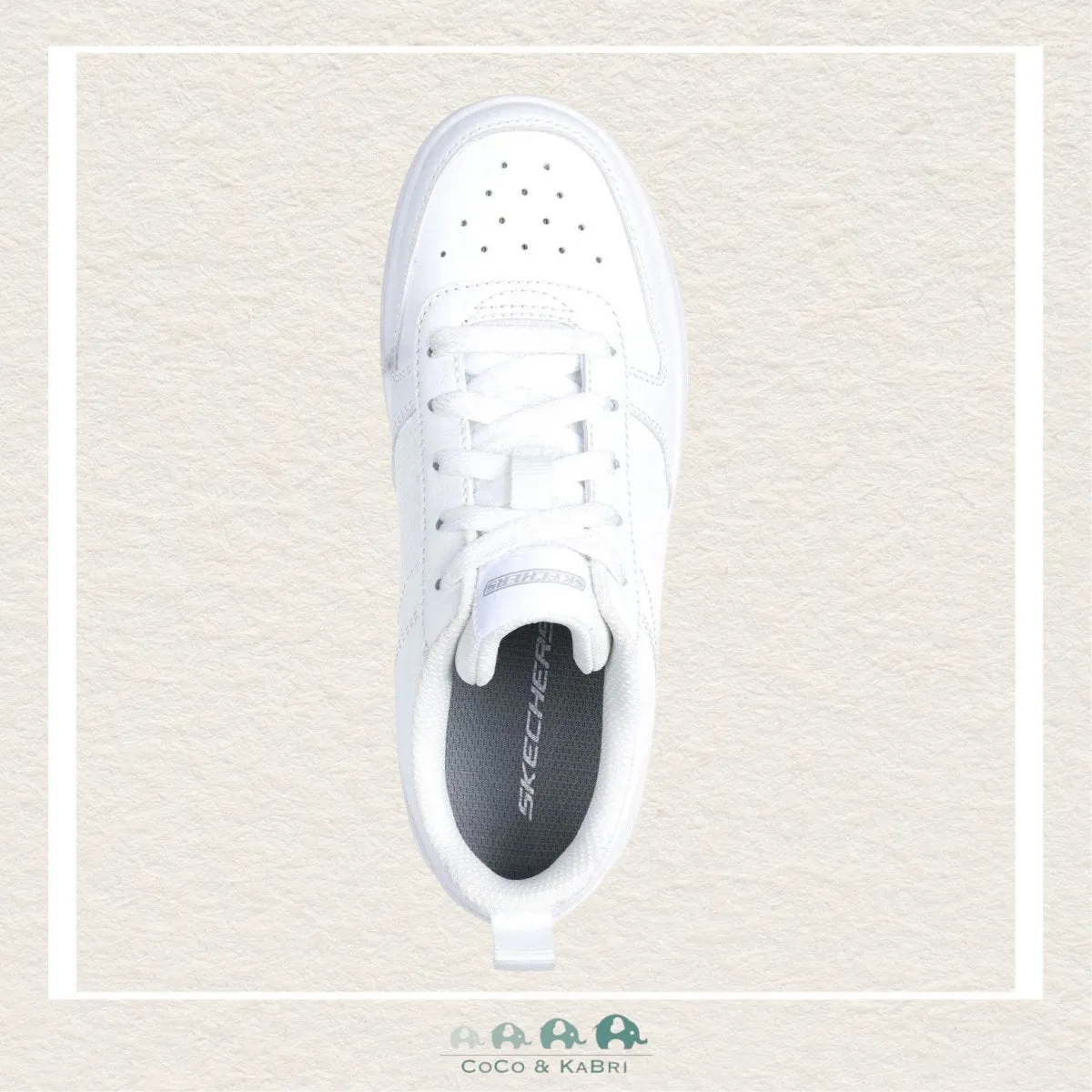 Skechers Smooth Street Genzo White Shoes (S1-120)