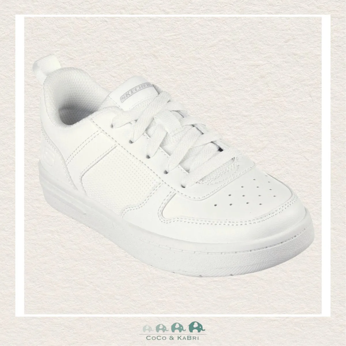 Skechers Smooth Street Genzo White Shoes (S1-120)