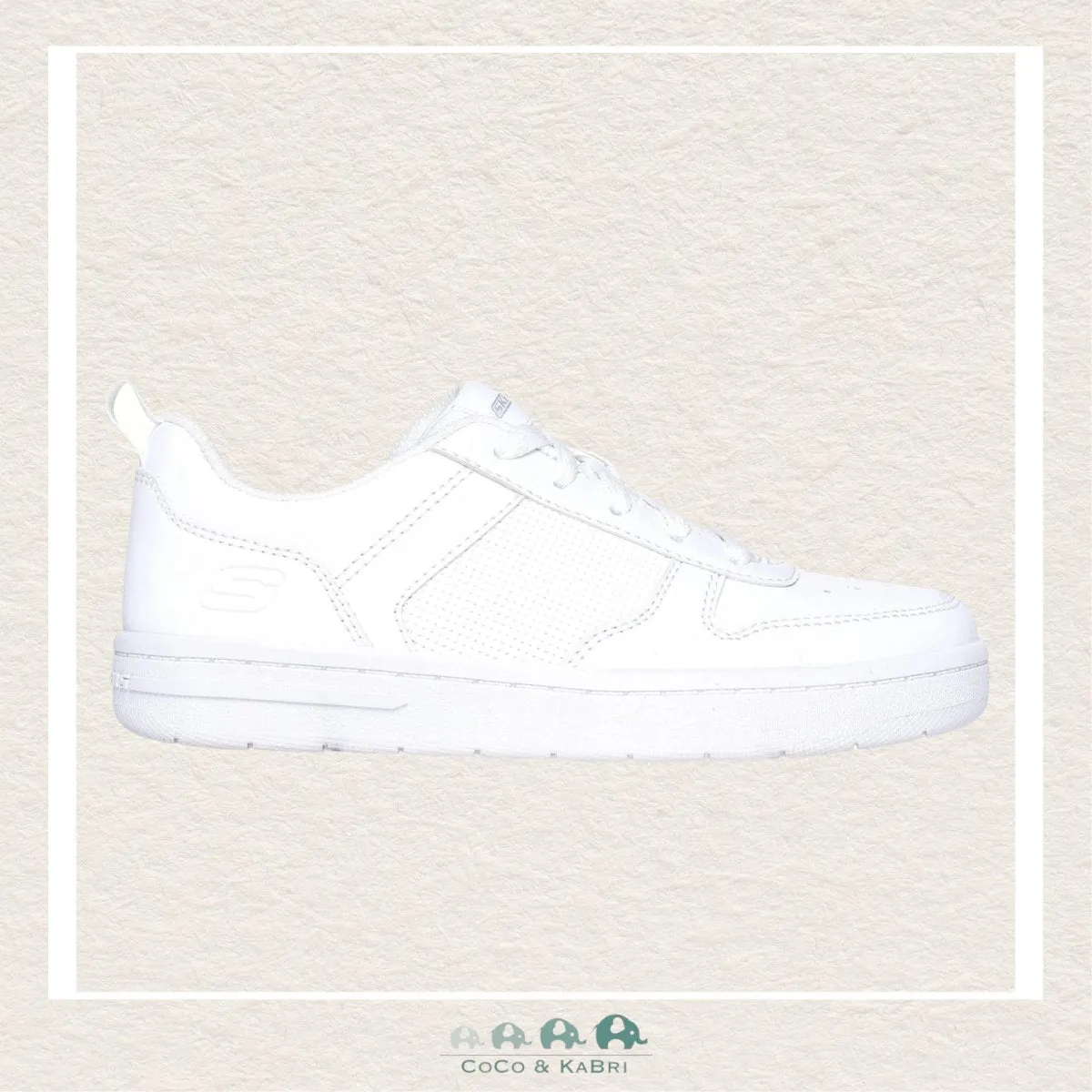 Skechers Smooth Street Genzo White Shoes (S1-120)