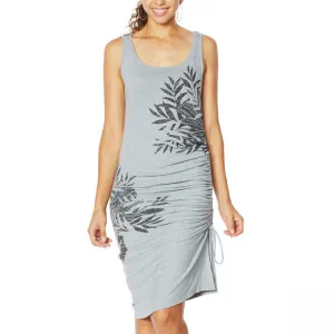 Skinnygirl Women's Connie Side Ruched Midi Tank Dress