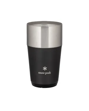 Snow Peak - Vacuum Beer Tumbler 16oz/470ml - Black
