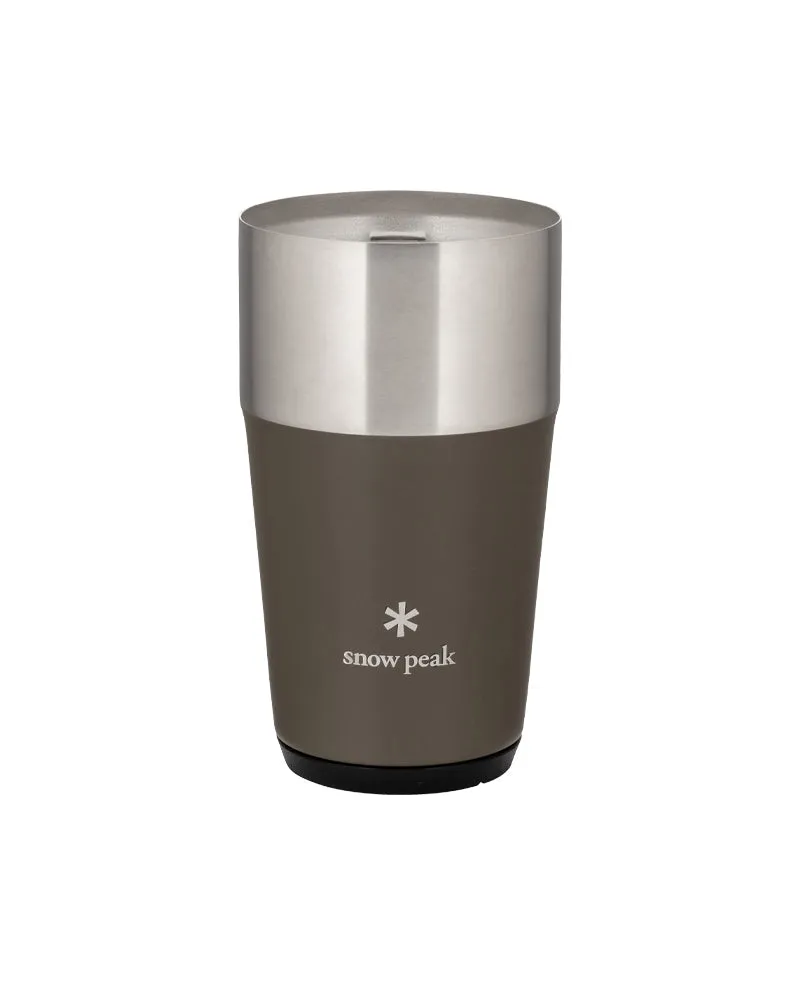Snow Peak - Vacuum Beer Tumbler 16oz/470ml - Black