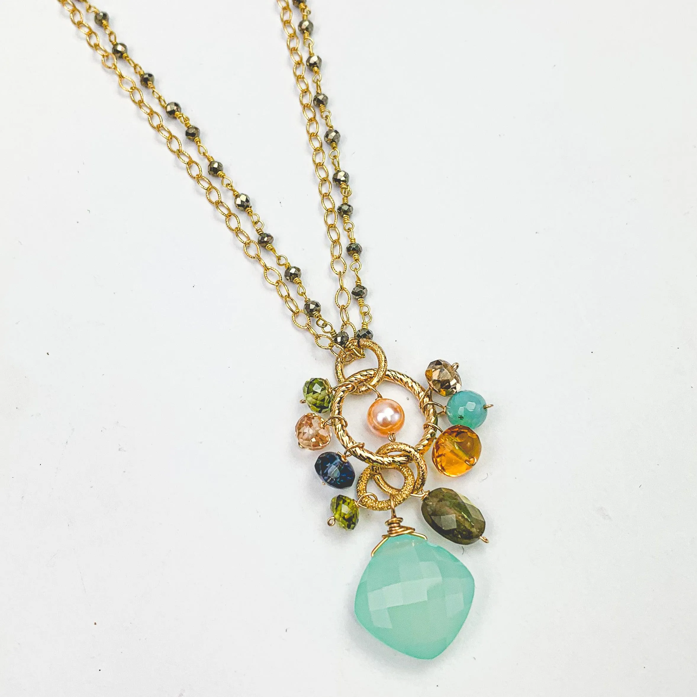 Soft Hues Jeanie Convertible Pendant Necklace