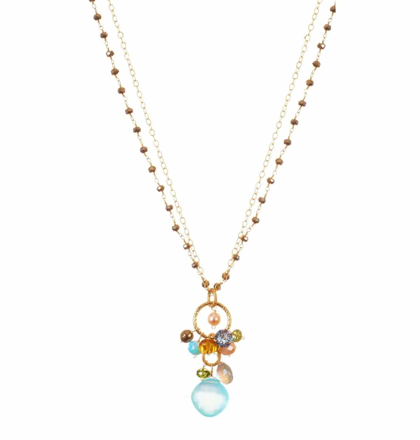 Soft Hues Jeanie Convertible Pendant Necklace