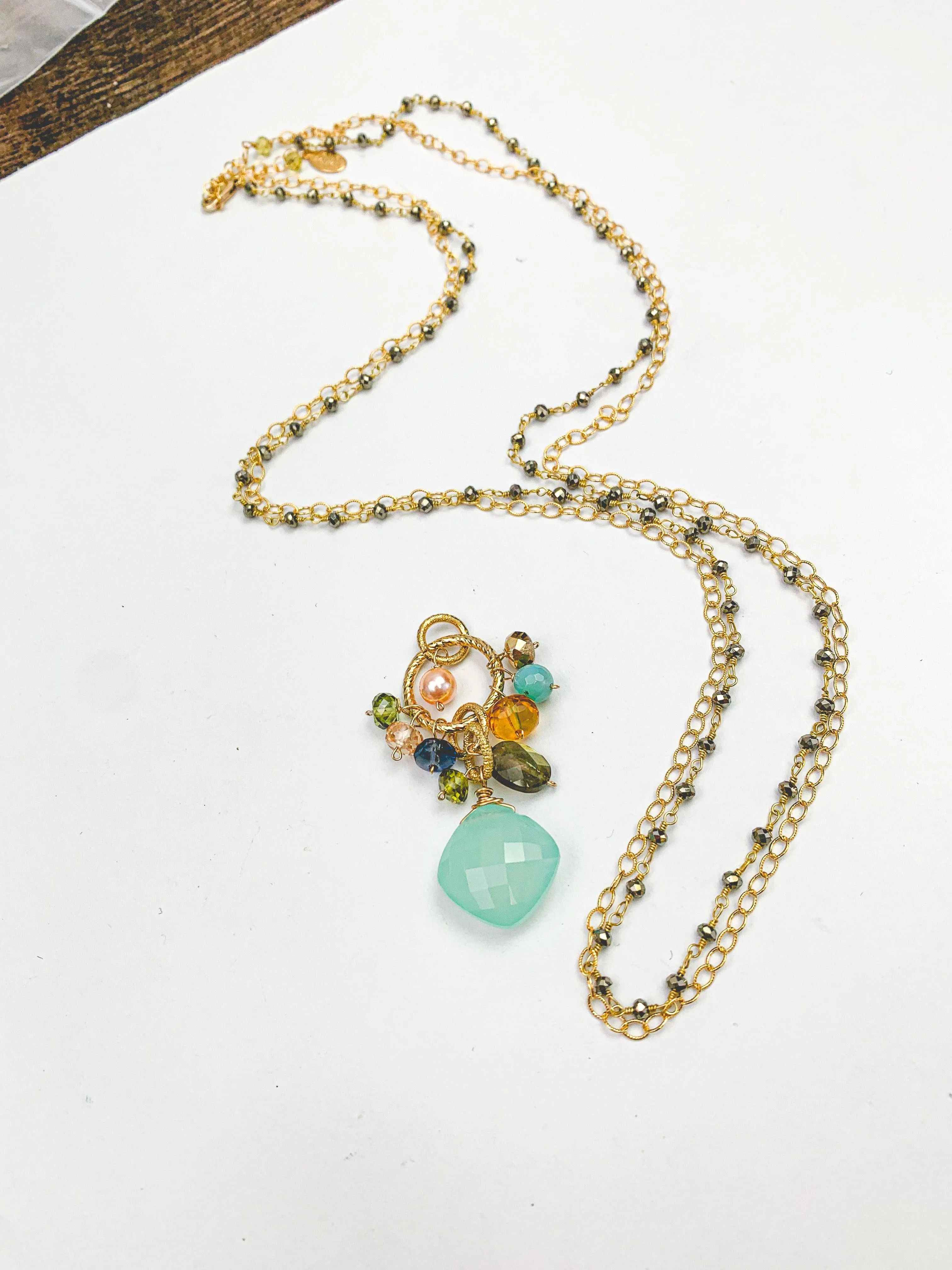 Soft Hues Jeanie Convertible Pendant Necklace