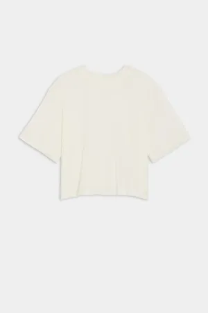 SPLITS59 - Djuna Oversized Jersey Tee - White & Black