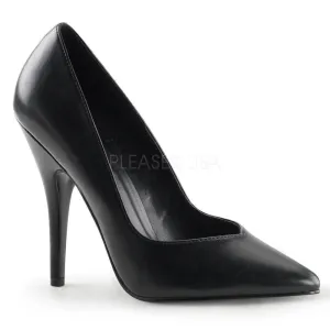 SS-SEDUCE-420V  | Black Faux Leather