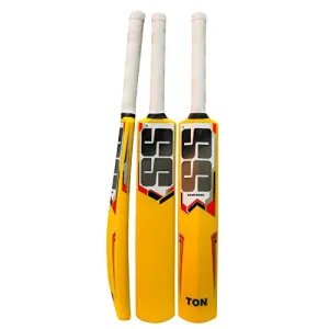 Ss Ton Plastic Cricket Bat - Size 6, Multicolour